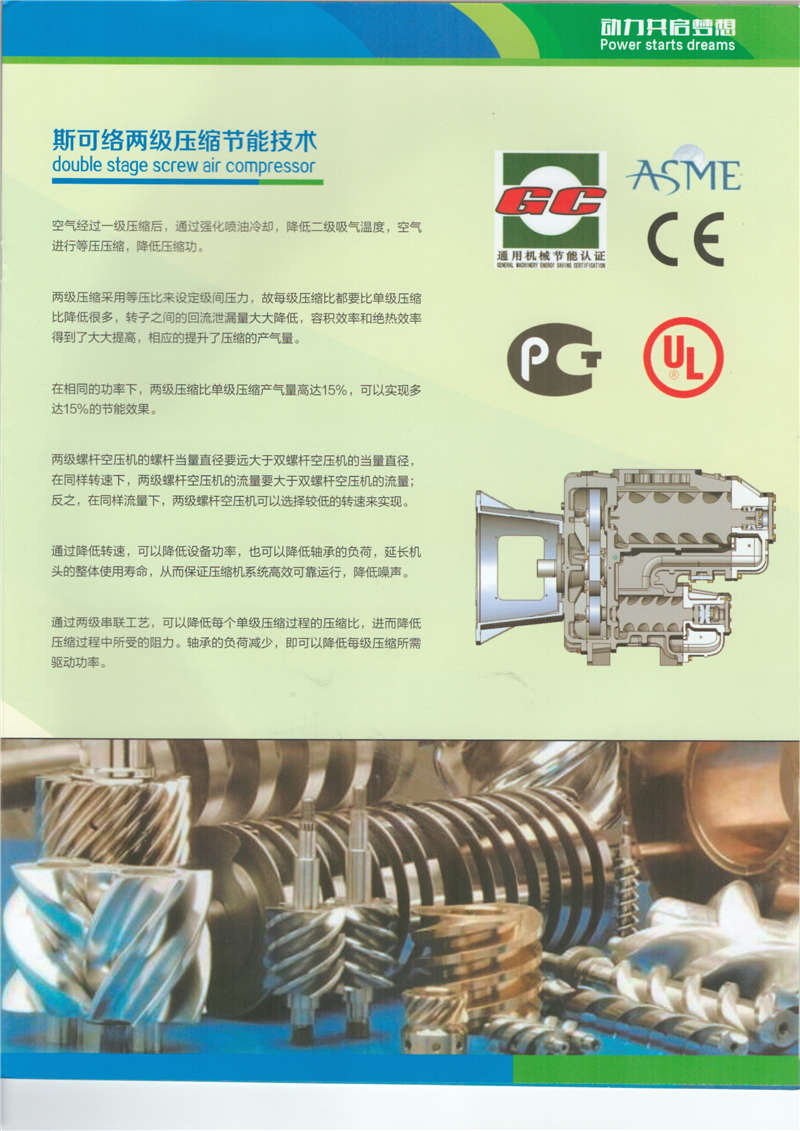 兩級壓縮螺桿空氣壓縮機(jī)(圖3)